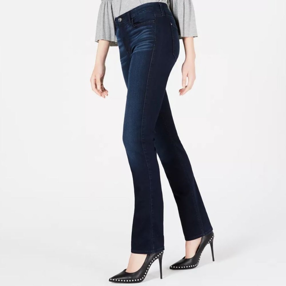 Jen7 By 7 For All Mankind Slim Straight Leg Jean NWT